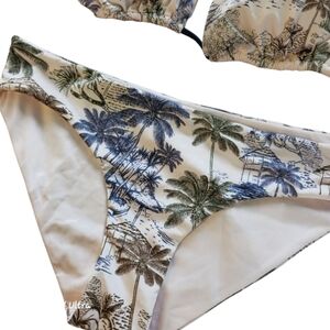Tropical Print Bikini Bottom